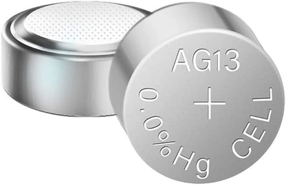SKOANBE 10PCS AG13 LR44 303 A76 357 SR44 1.5V Battery Button Coin Cell Batteries