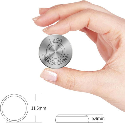 SKOANBE 10PCS AG13 LR44 303 A76 357 SR44 1.5V Battery Button Coin Cell Batteries