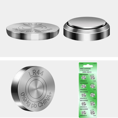 SKOANBE 10PCS AG13 LR44 303 A76 357 SR44 1.5V Battery Button Coin Cell Batteries