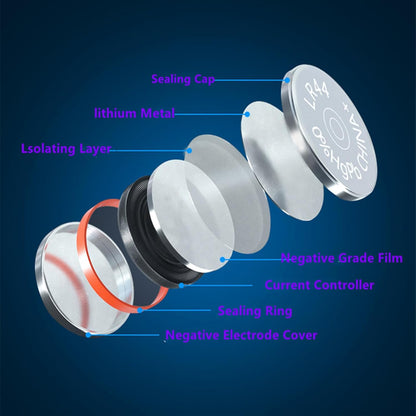 SKOANBE 10PCS AG13 LR44 303 A76 357 SR44 1.5V Battery Button Coin Cell Batteries